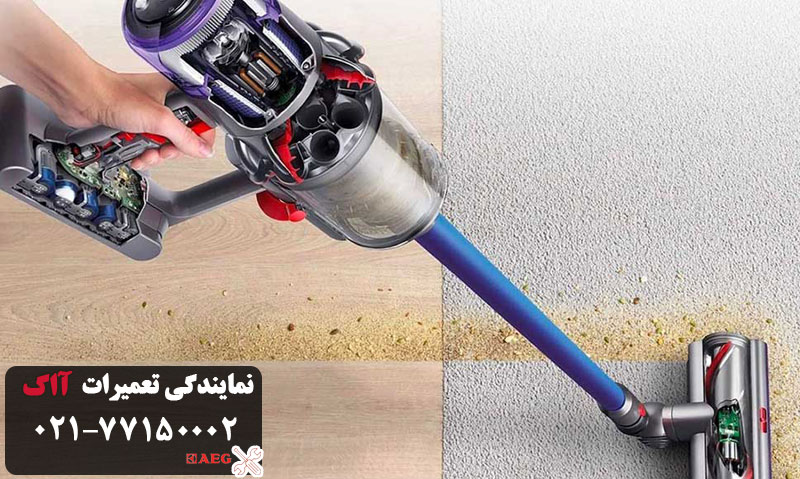بوی سوختگی در جارو شارژی آاگ